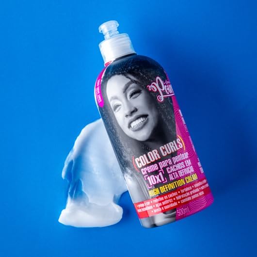 Creme para Pentear Soul Power Color Curls High Definition Cream – 500ml na Amazon
