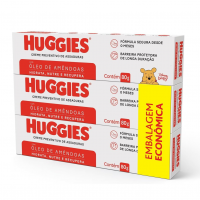 Creme Preventivo Assaduras Huggies Pele Protegida C/3 De 80g na Amazon