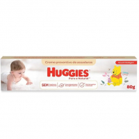 Creme Preventivo De Assaduras Huggies Puro E Natural na Amazon