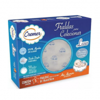Cremer Fralda Luxo Estampa Masculina Pc Com 5 Unidades (Embalagem Pode Variar) na Amazon