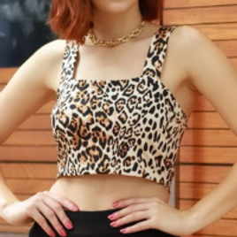 Cropped Alça Grossa Suplex na Shopee