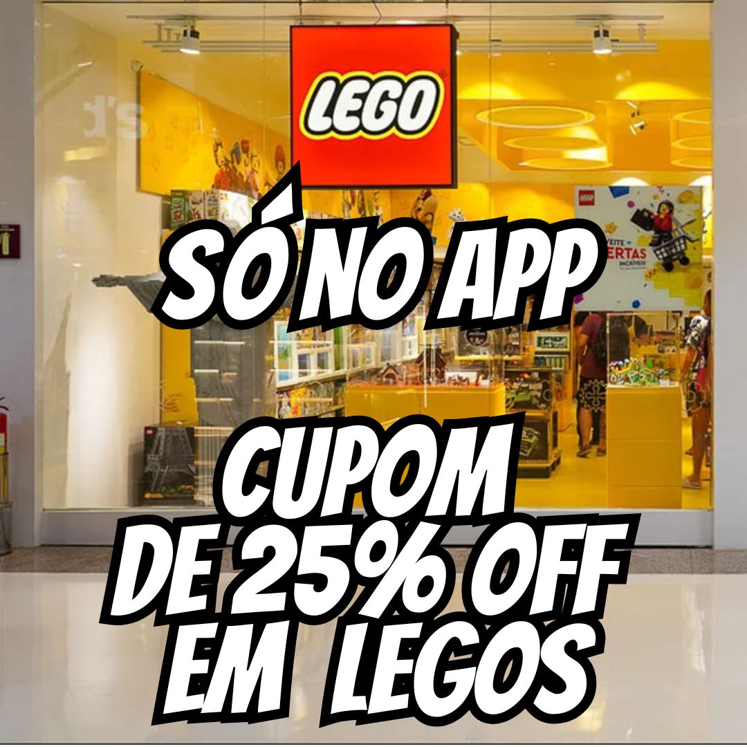 Cupom de 25% off em Blocos de Montar no aplicativo na Amazon