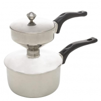 Cuscuzeira Individual Aço Inox 25cm X 12cm X 17,5cm - Lyor na Amazon