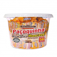 Da Colonia Paçoca Rolha C/ Açucar Mascavo Pote C/56 Und Dacolonia na Amazon