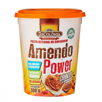 DaColônia Amendopower Crunchy - Pasta Amendoim, Granulado, 500G na Amazon