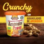 DaColônia Amendopower Crunchy Pasta Amendoim, Granulado, 500G na Amazon