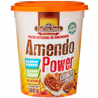 DaColônia Amendopower Crunchy - Pasta Amendoim, Granulado, 500G na Amazon