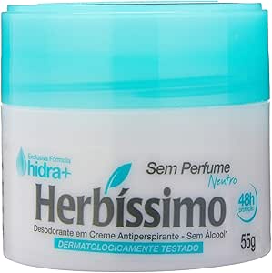 Dana – Desodorante Cremoso Herbissimo 55G Neutro na Amazon