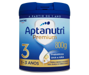 Danone Nutricia – Aptanutri Premium 3, 1-3 anos, Fórmula de Seguimento, 800g na Amazon