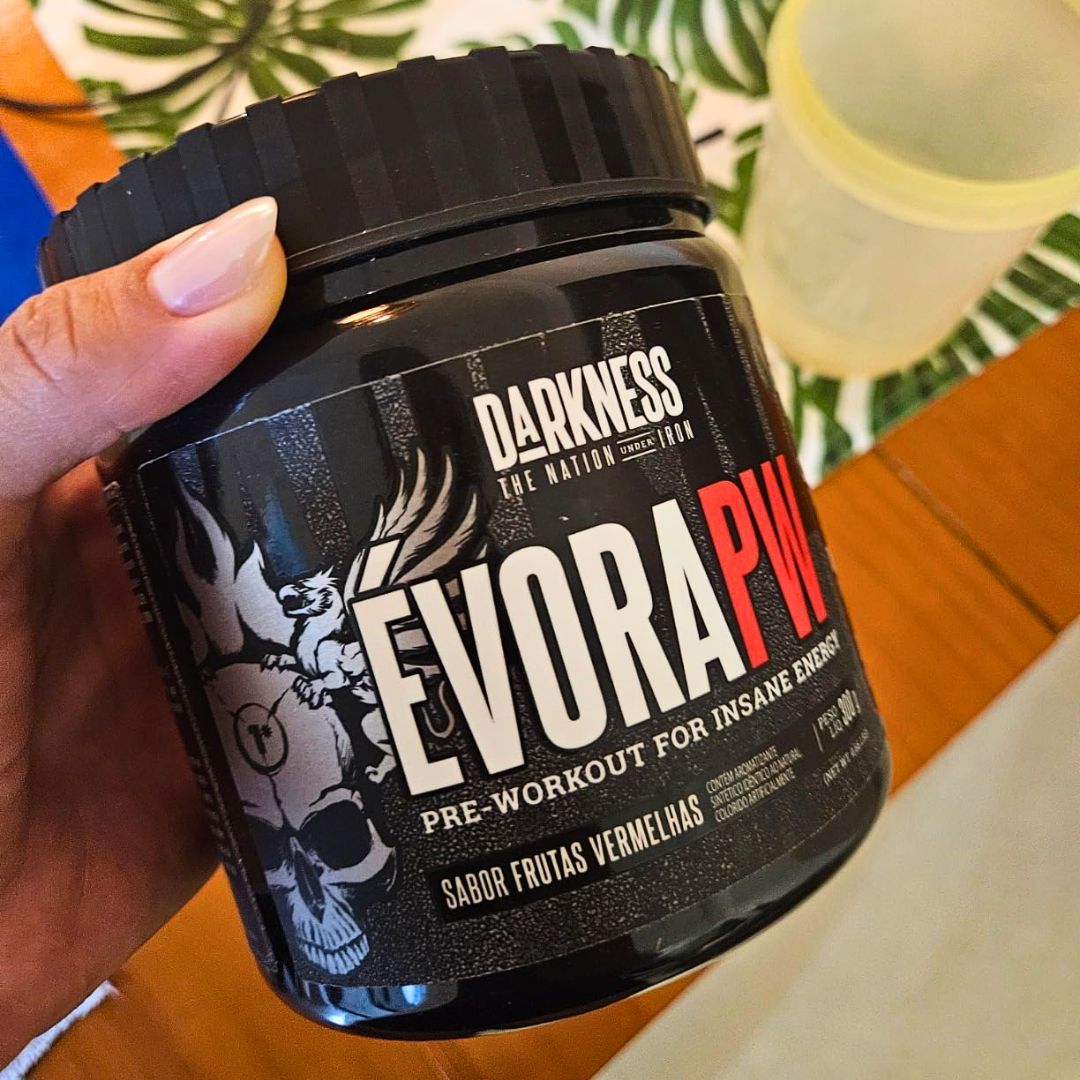 Darkness – Pré Treino Évora PW – Frutas Vermelhas – 300g na Amazon