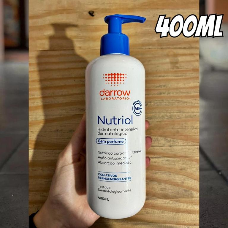 Darrow Nutriol Peles Secas – Loção Hidratante Corporal 400ml na Americanas