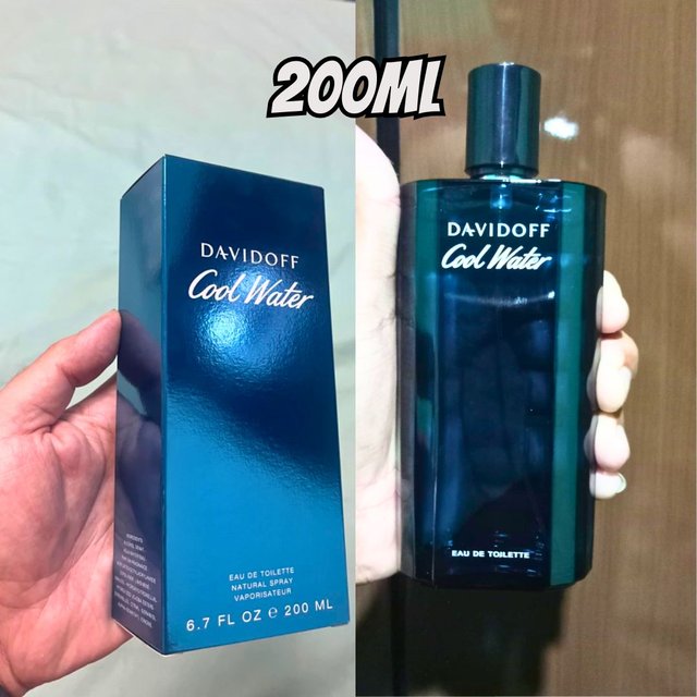 DAVIDOFF COOL WATER MAN EDT 200ML na Amazon