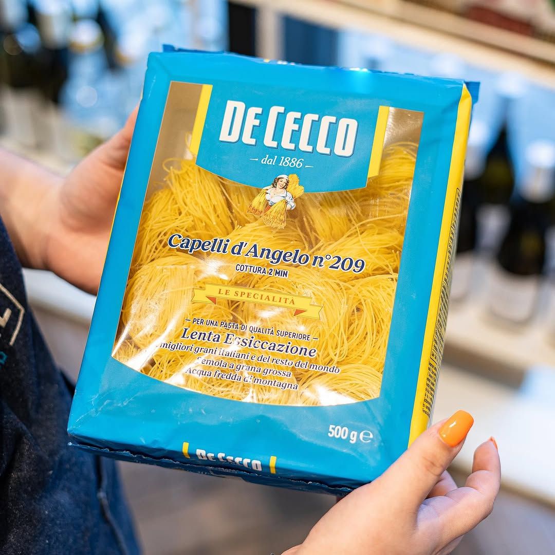 De Cecco Macarrão De Trigo Grano Duro Cabelo De Anjo 209 De Cecco Pacote 500G na Amazon