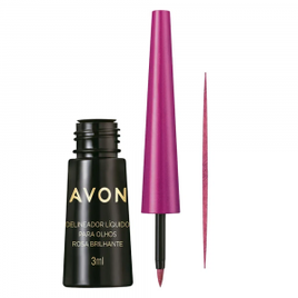 Delineador Líquido para Olhos 3ml - Avon na Avon