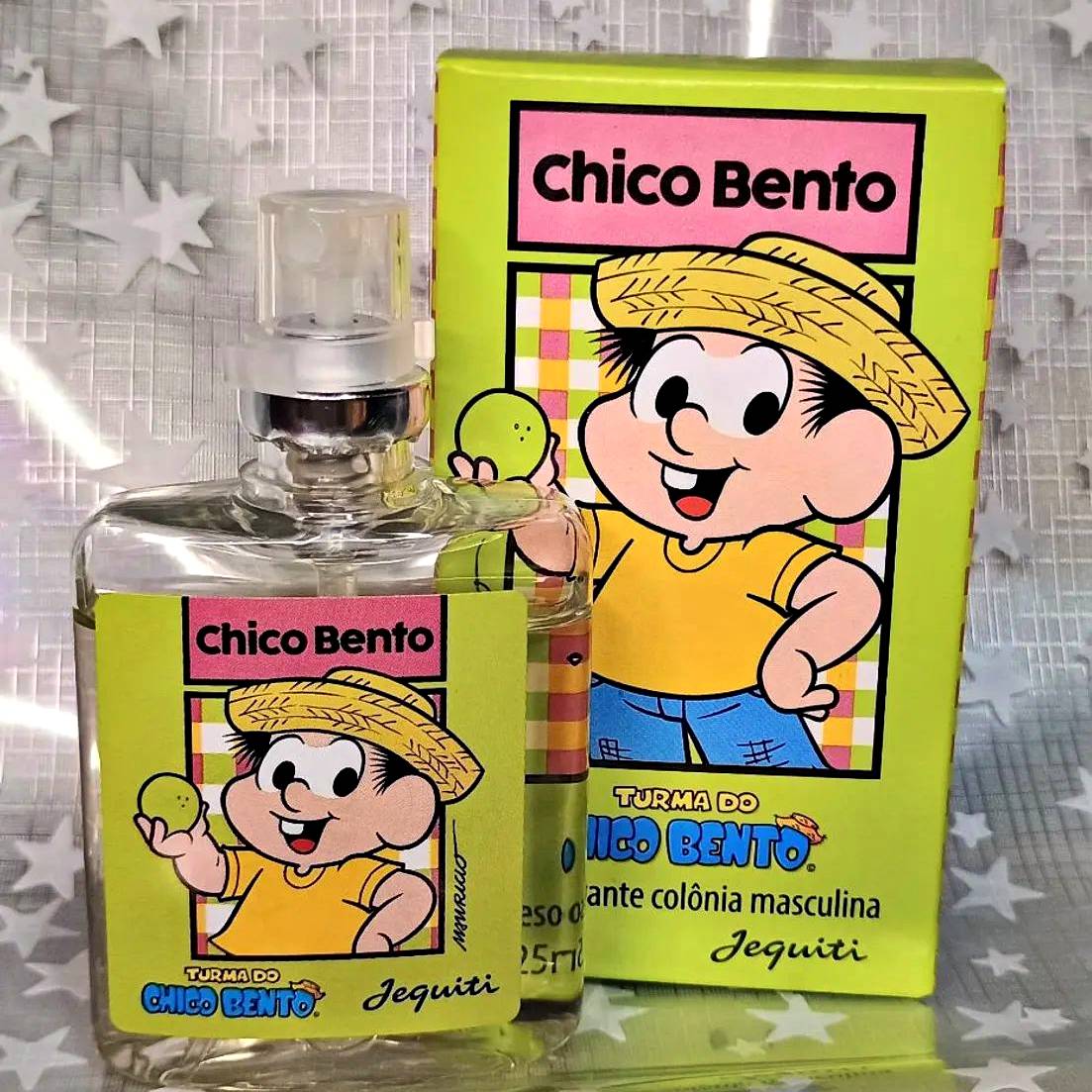 Deo Colônia Masculina Chico Bento 25ml na Shopee