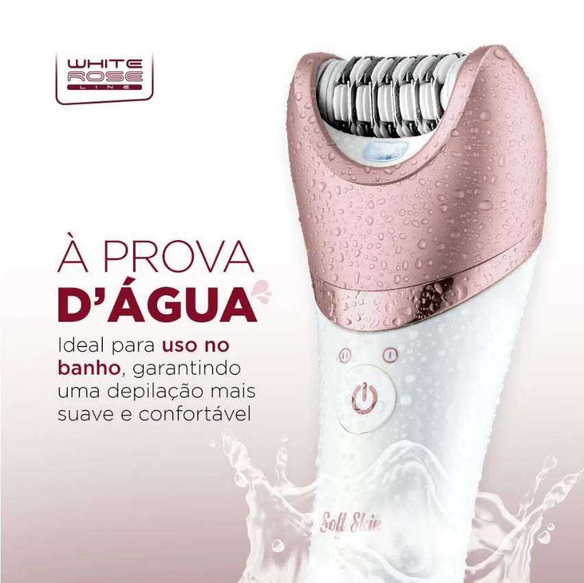 Depilador Elétrico Mondial Soft Skin DP-05 – sem Fio Seco e Molhado 2 Velocidades na Magazine Luiza