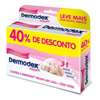 Dermodex Pomada Para Prevenção De Assaduras Prevent - 120G (2X60G) - 40% Na 2ª Unidades na Amazon