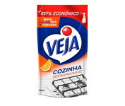 Desengordurante Veja Cozinha Laranja 400ml Refil Econômico, Veja, Transparente na Amazon