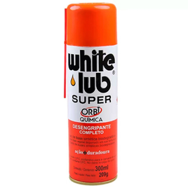 Desengripante Spray White Lub Super 300ml - ORBI-O3 na Loja do Mecânico