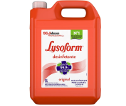 Desinfetante Líquido Lysoform Original, Limpeza Pesada e Eficiente, 5L na Amazon