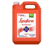 Desinfetante Líquido Lysoform Original, Limpeza Pesada e Eficiente, 5L na Amazon