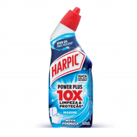 Desinfetante Sanitário Líquido Harpic Power Plus Desodorizador 200ml, Harpic, Preto na Amazon