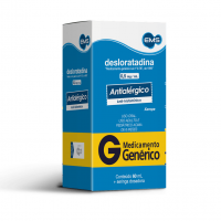 Desloratadina Xarope Antialérgico 60ml EMS Genérico na Pague Menos
