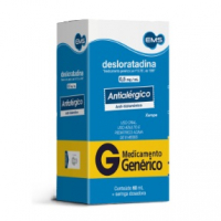 Desloratadina Xarope Antialérgico 60ml EMS Genérico na Pague Menos