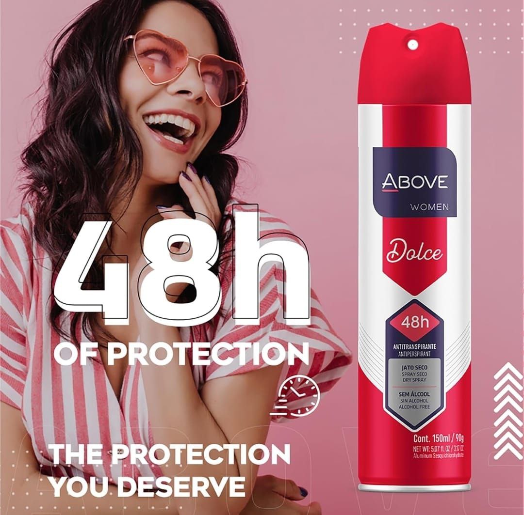 Desodorante Above Aerosol 150ml Dolce Vita na Amazon