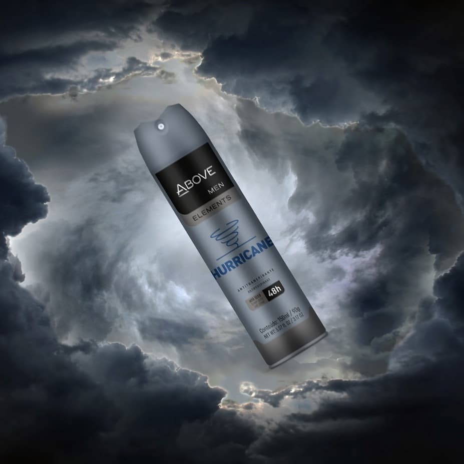 Desodorante Aerosol Above 150Ml Masculino Elements Hurricane, Above na Amazon