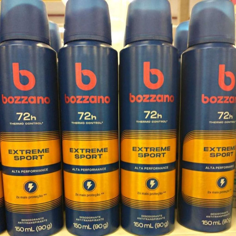 Desodorante Aerossol Antitranspirante Extreme, Bozzano, 150 Ml (90G) na Amazon