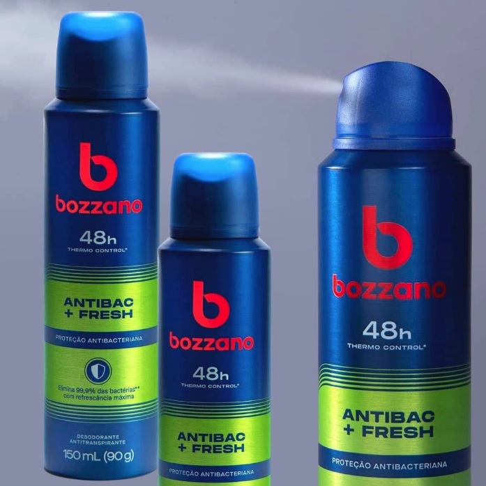 Desodorante Aerossol Fresh, Bozzano, Branco na Amazon