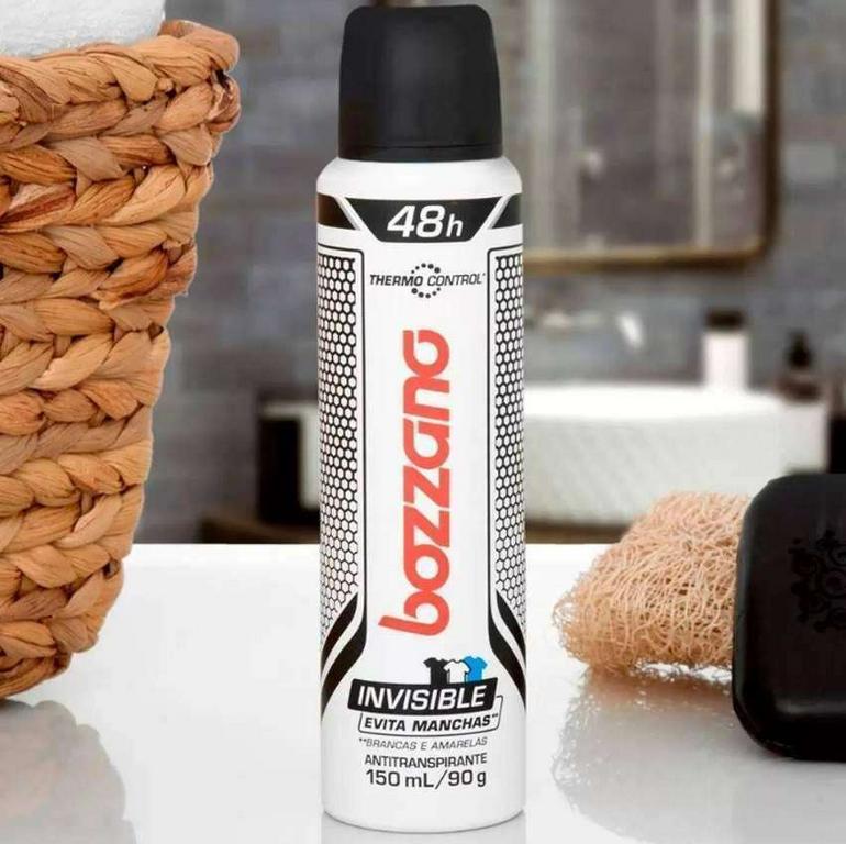 Desodorante Aerossol Invisível, Bozzano, Branco na Amazon
