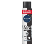 Desodorante Antitranspirante Aerossol NIVEA MEN Invisible Black & White 200ml na Amazon