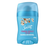 Desodorante Antitranspirante em Barra Secret Proteção de Algodão 45g na Amazon