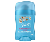 Desodorante Antitranspirante em Barra Secret Proteção de Algodão 45g na Amazon