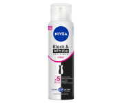 Desodorante Antitranspirante NIVEA Aerossol Invisible Black & White Clear 150ml na Amazon