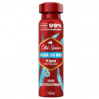 Desodorante Antitranspirante Old Spice Aerossol Brisa Do Mar 150 Ml na Amazon