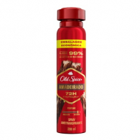 Desodorante Antitranspirante Old Spice Amadeirado 48h Aerossol 200ml na Pague Menos