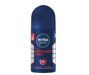 Desodorante Antitranspirante Roll On Dry Impact – NIVEA MEN – 50ml na Amazon