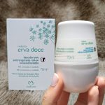 Desodorante Antitranspirante Roll On Erva Doce 70ml na Natura