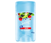 Desodorante Antitranspirante Secret Gel Frutas Vermelhas 45 g na Amazon