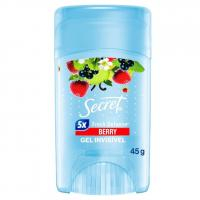 Desodorante Antitranspirante Secret Gel Frutas Vermelhas 45 G na Amazon