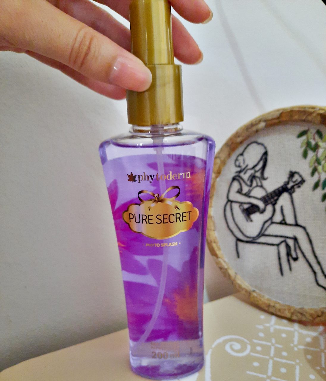 Desodorante Col Phyto Splash Pure Secret 200ml, Phytoderm, Lilas na Amazon