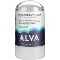 Desodorante Cristal Stick Vegano 60g Alva na Amazon
