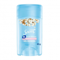 Desodorante Em Gel Antitranspirante Secret Proteção De Algodão 45g na Amazon