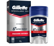 Desodorante Gel Antitranspirante Gillette Clinical Pressure Defense – 45g na Amazon