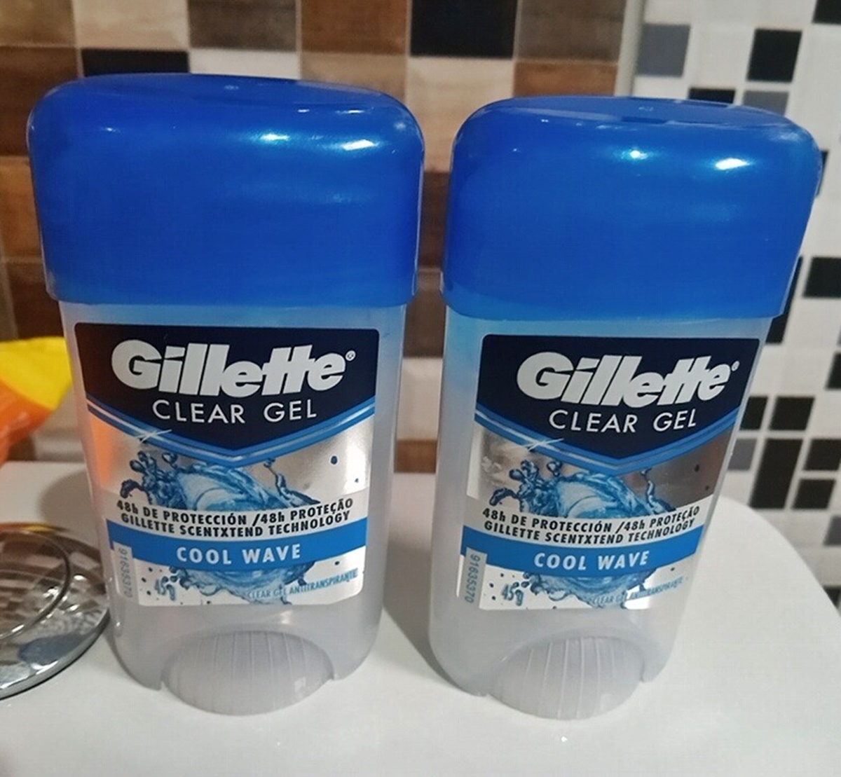 Desodorante Gel Antitranspirante Gillette Cool Wave 45g na Amazon