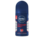 Desodorante NIVEA MEN Antitranspirante Roll On Dry Impact 50ml na Amazon