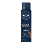 Desodorante NIVEA MEN – Antitranspirante Aerossol Deep Amadeirado – 150ml na Amazon
